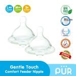 PUR Comfort Feeder Wide Neck Nipple (Large) - (1313)
