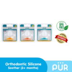 Pur Orthodontic Silicone Soother (3m+) - (14017)