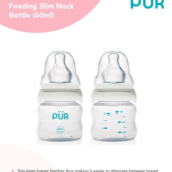 Pur Comfort Feeder S/N Bottle 2oz./60ml. - (1601)