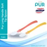 Pur Long Handle Soft Spoons (2pcs) - (5404) - Image 2
