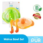 Pur Walrus Bowl Set - Bowl & Cultery - (5502)