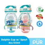 Pur Dolphin Cup With Spout 8oz./230ml. - (5509)