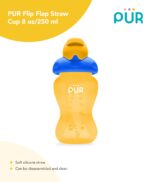 Pur Flip Straw Cup 8oz./250ml. - (9005) - Image 7