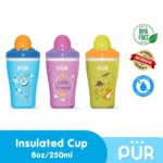 Pur Insulated Straw Cup 8oz./250ml. - (9009)