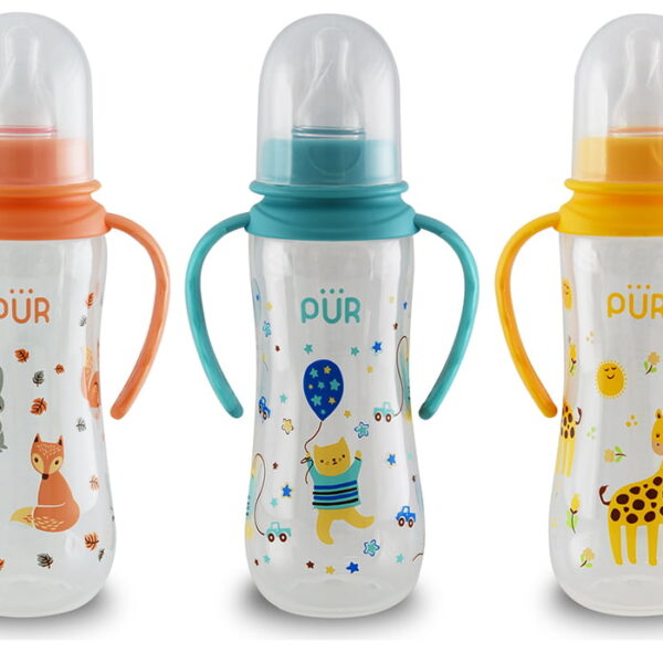 Pur Feeding Bottle W/H 9oz./250ml. - (9014)