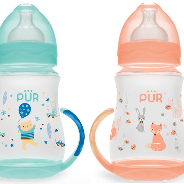 Pur Feeding Bottle W/H 8oz./250ml. - (9023)