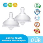 Pur Gentle Touch W/N Nipple (2pc-S) - (9821)
