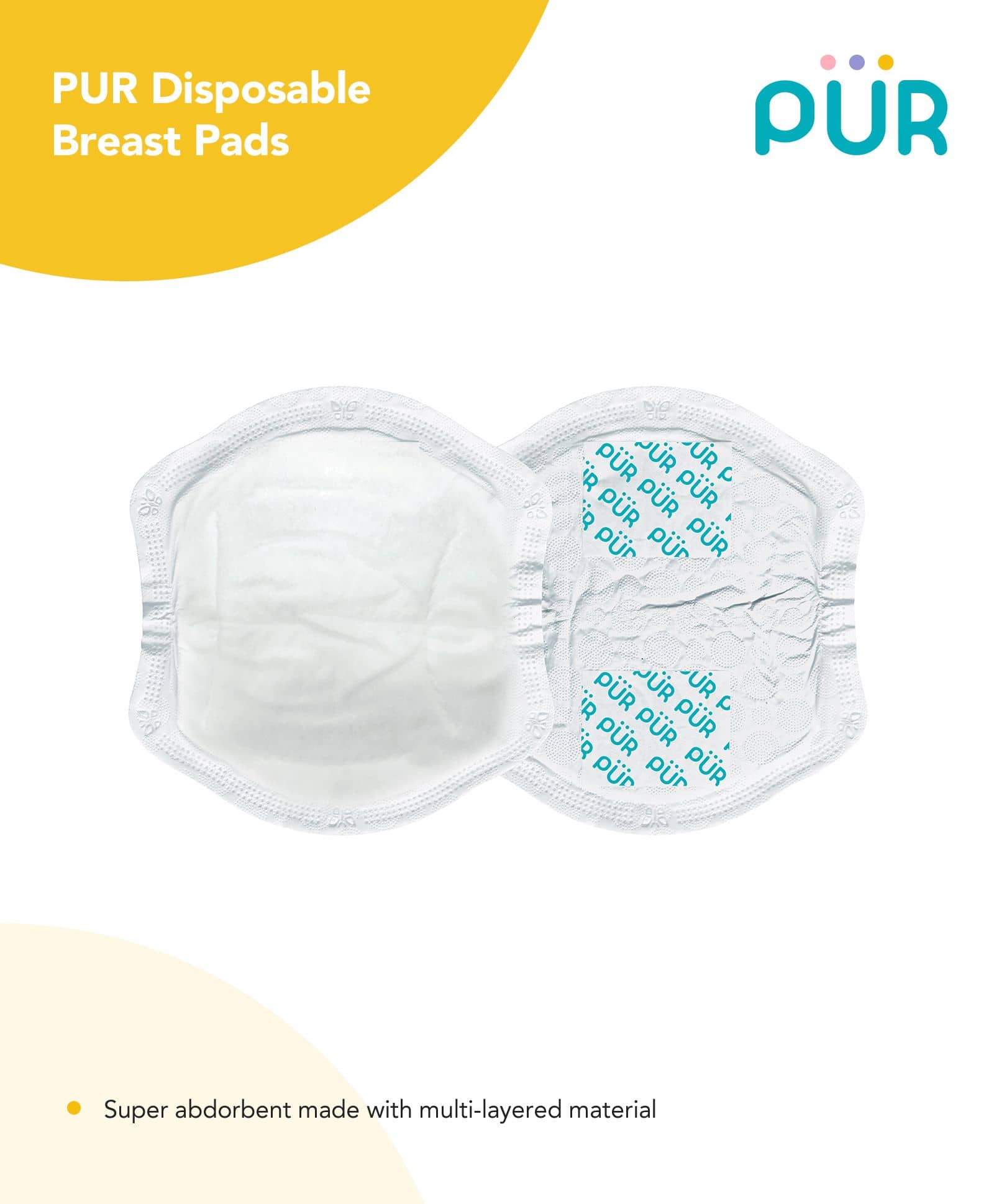 Disposable Breast Pads BD Super Absorbent & Reusable Nursing Pads