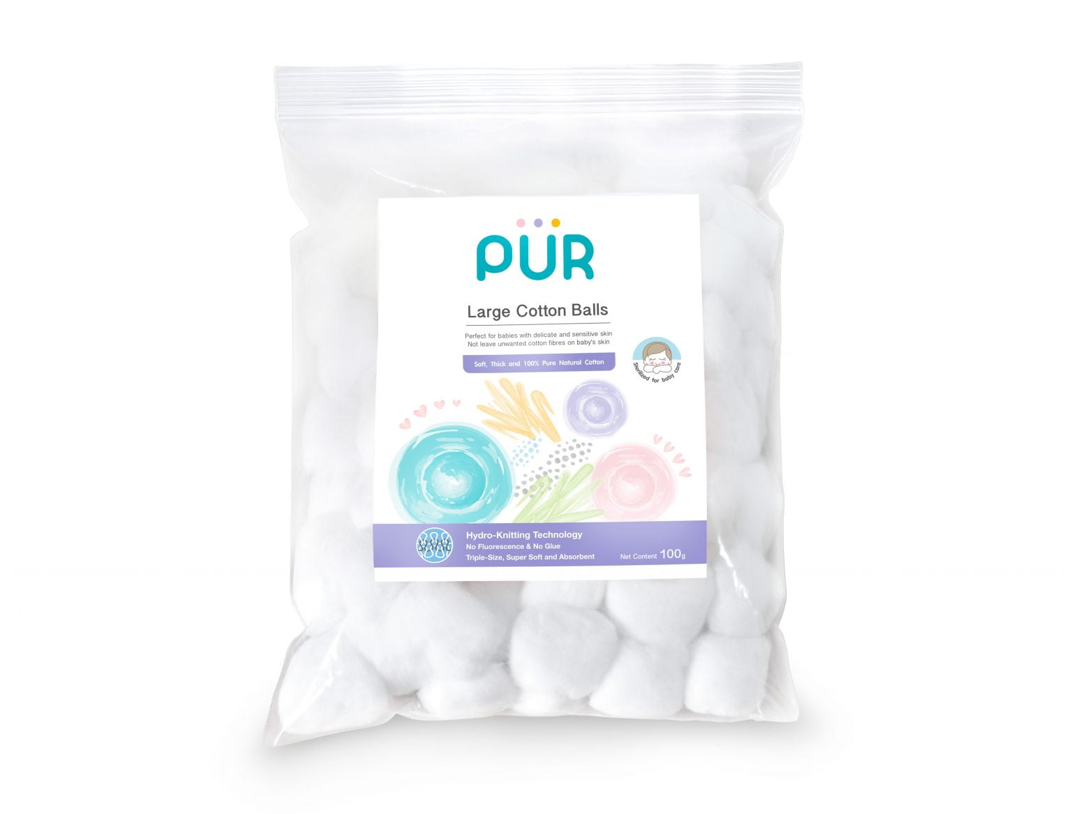 Baby Large Cotton Balls PUR Bangladesh