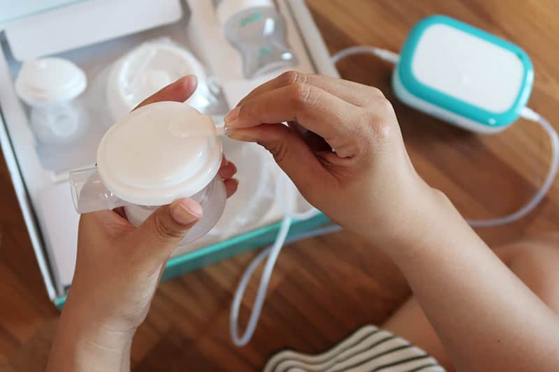 assembly of breast pump in Bangladesh 