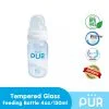 1202-Pur Glass Feeding Bottle 4oz.130ml. 2022