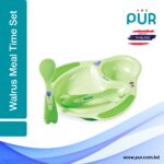 Pur Walrus Meal time Set - Plate & Cutlery (5501) - Image 2