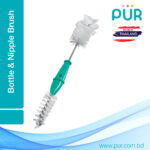 Pur 2 in 1 Bottle & Nipple Brush - (6106) - Image 2