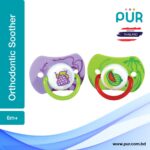 Pur Orthodontic Silicone Soother (6m+) - (14029)