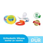 Pur Orthodontic Silicone Soother (6m+)- (14031)