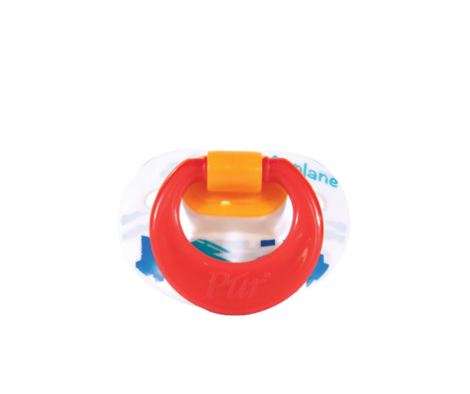 Pur (14031-White) Orthodontic Silicone Soother (6m+)
