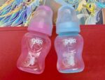 PUR Advanced Slim Neck Feeding Bottle 8oz./250ml. - (1802 Pink / Blue) - Image 4